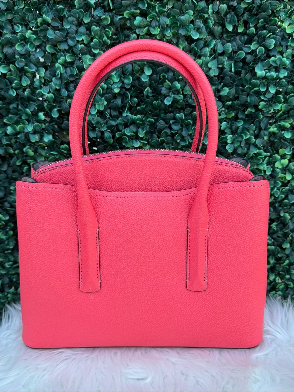 Kate Spade Medium Margaux Satchel in Lychee - Picture 5 of 11